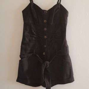Cute Jean Romper
